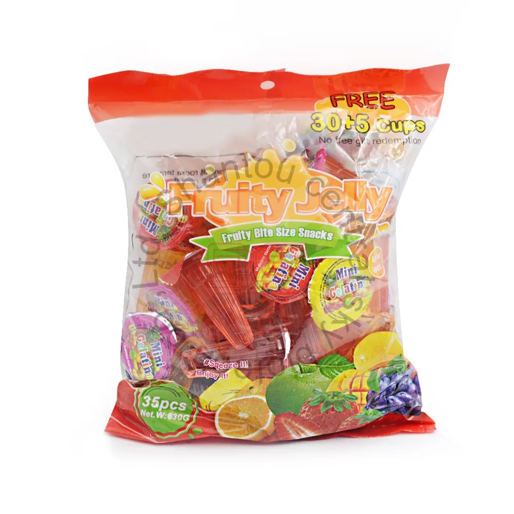 popular lychee jelly cups sweet taste jelly fruits candy for wholesale