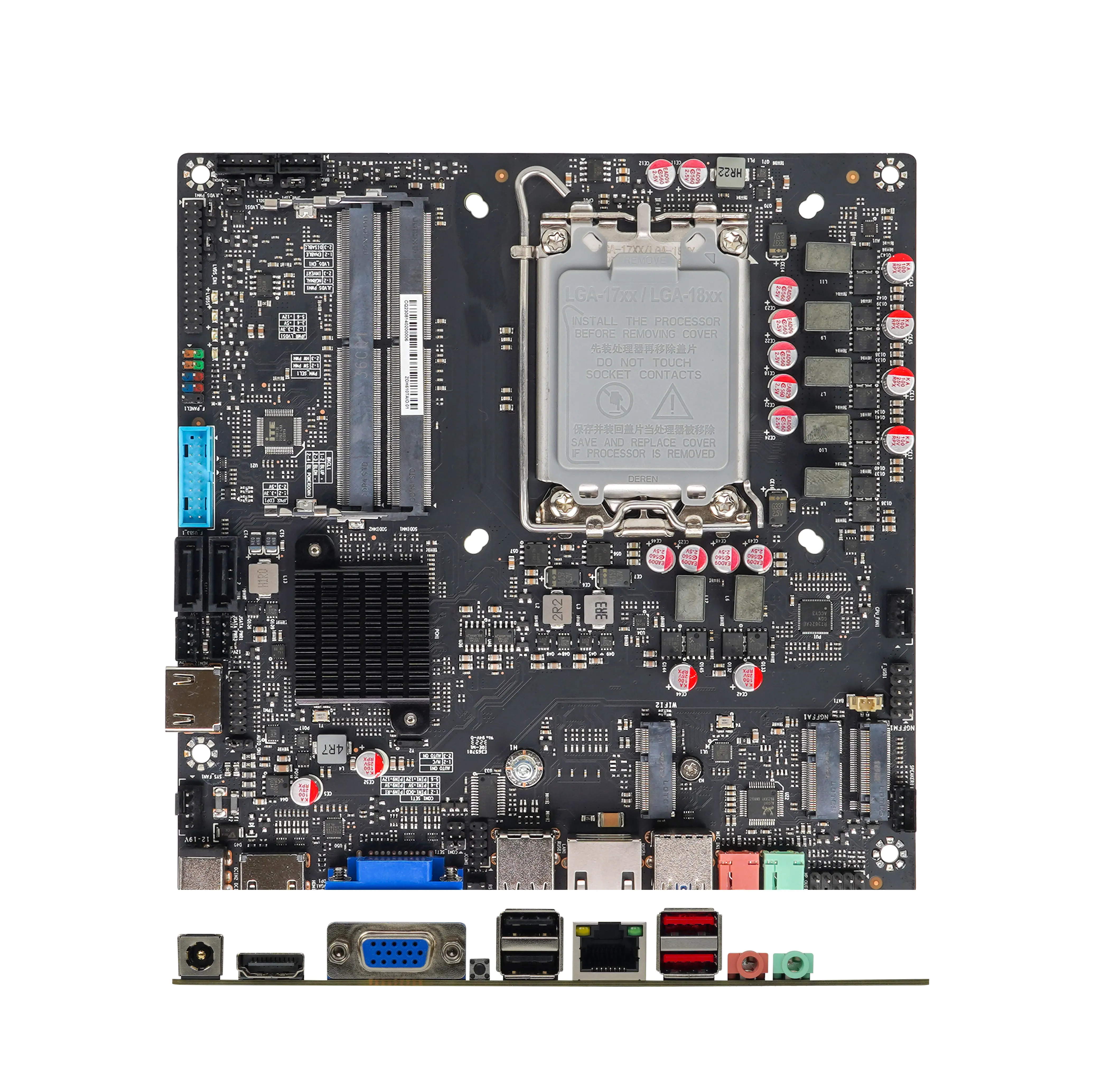 ZEROONE Hot Sale Industrial Computer Motherboard H110 H610 H81 B660 H61 H510PC Motherboard Case Support For Desktop Mainboard