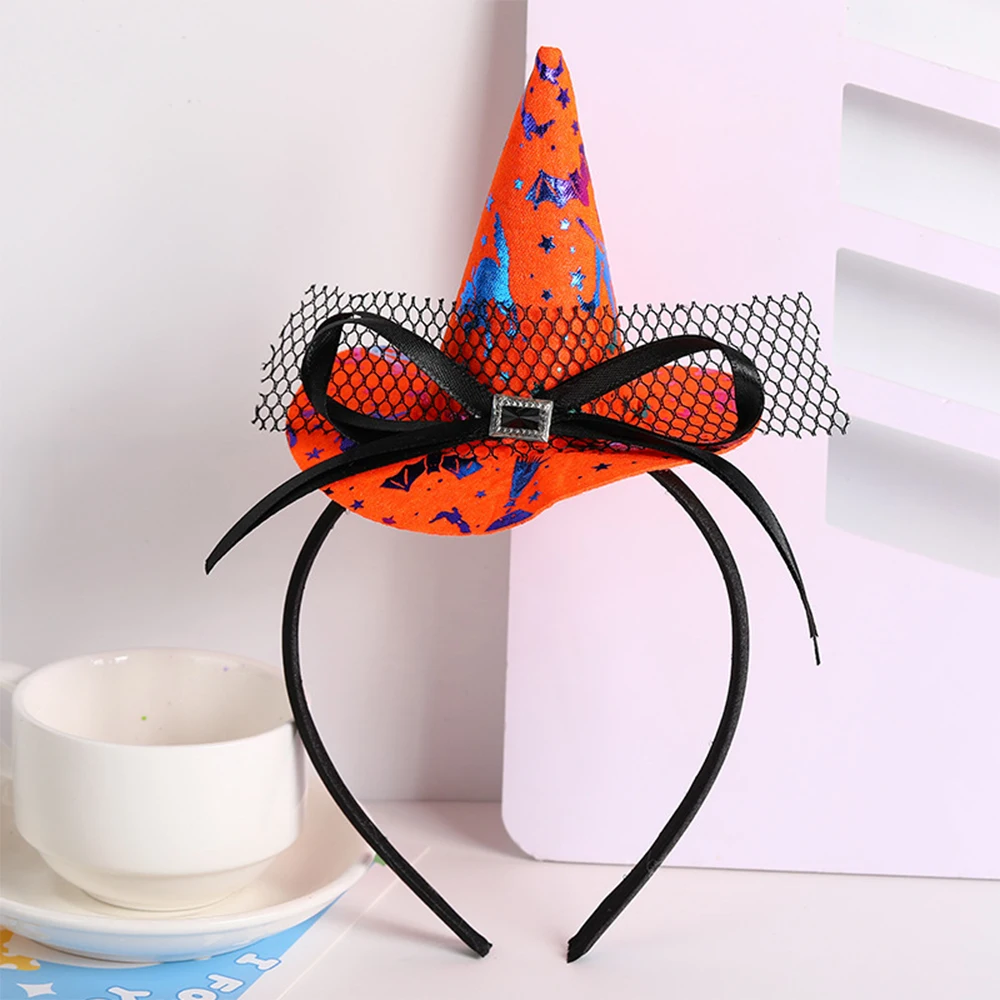 Halloween Headbands Witch for Halloween Party, Costume, Trick or Treating, Cosplay Decoration