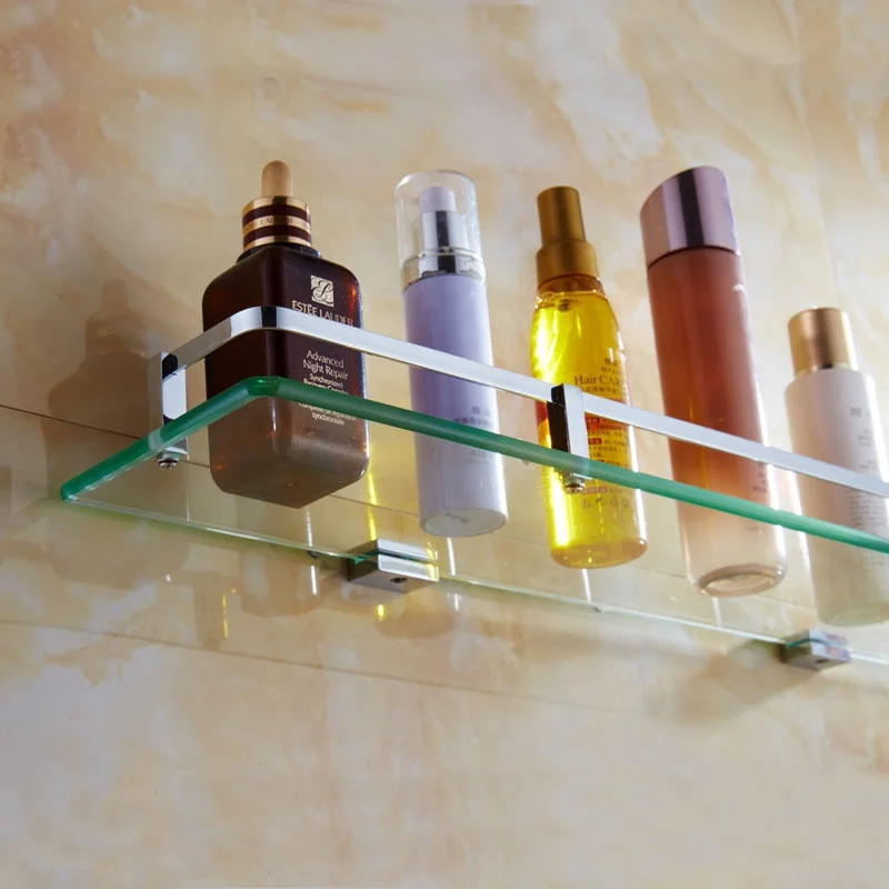 5mm / 6mm / 8mm /10mm /12mm Custom Frosted  Tempered Low Iron Glass For Bathroom Corner Shelf