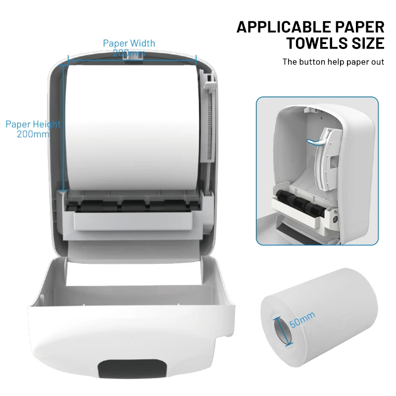 FQ-003 Liver Action Hand Roll Towel Paper Dispenser Toilet hand roll Wall Mount Tissue Paper Dispenser