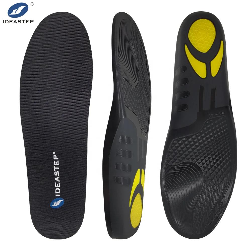 IDEASTEP max comfort air cushion gel insoles massage amazing for shoes pediatric flatfoot adult arch correction flat foot sole