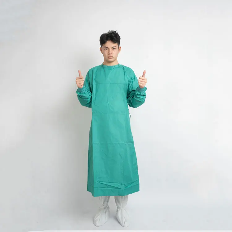 Medical Protective Clothing  surgical sms non-woven Disposable Coverall Medical isolation gown