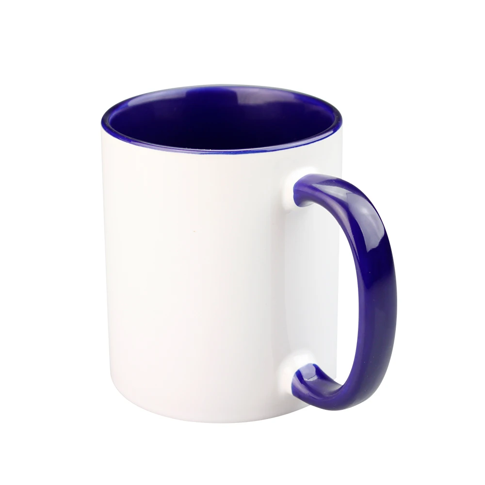 
Sublimation Colorful Ceramic Coffee Mugs Wholesale Custom Blank Porcelain Colorful Mugs for Sublimation China Supplier 