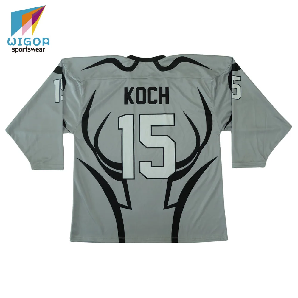Wholesale team Canada hockey league jersey custom dye sublimation print ice hockey jersey for men