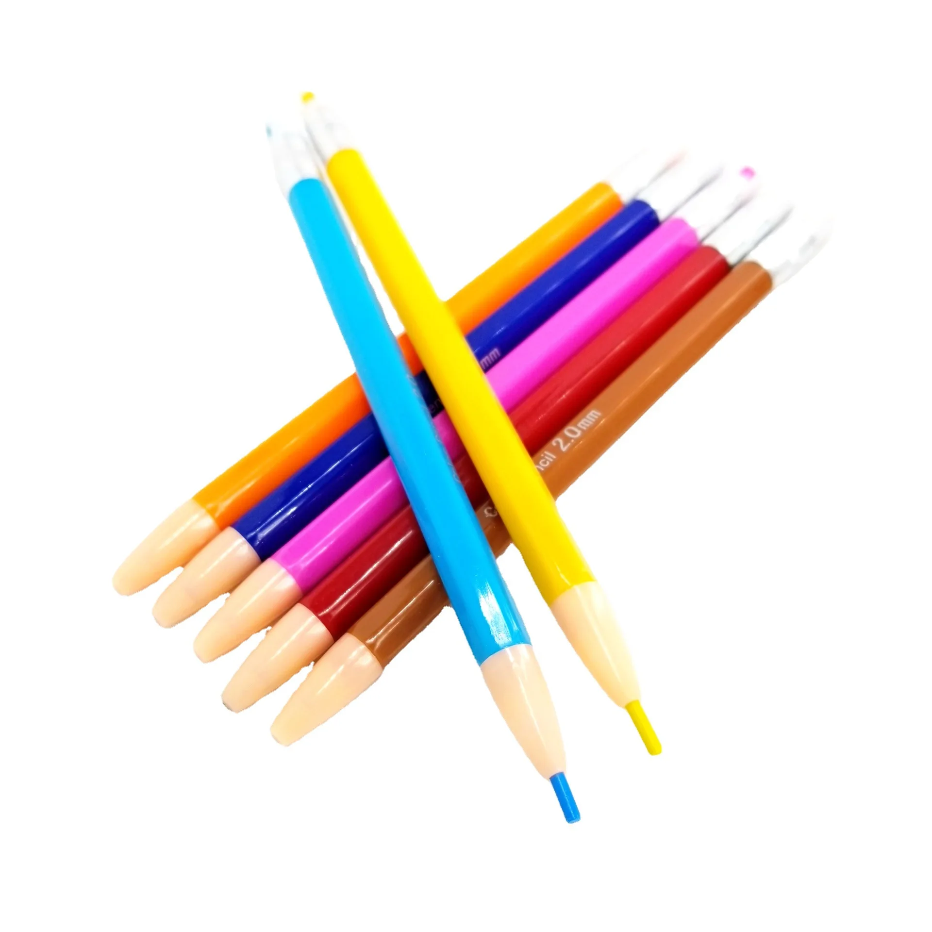 HB 2H 2B 4B Color Pencil Bulk Custom 2.0mm Plastic Mechanical Artist Graphite Lead Pencil