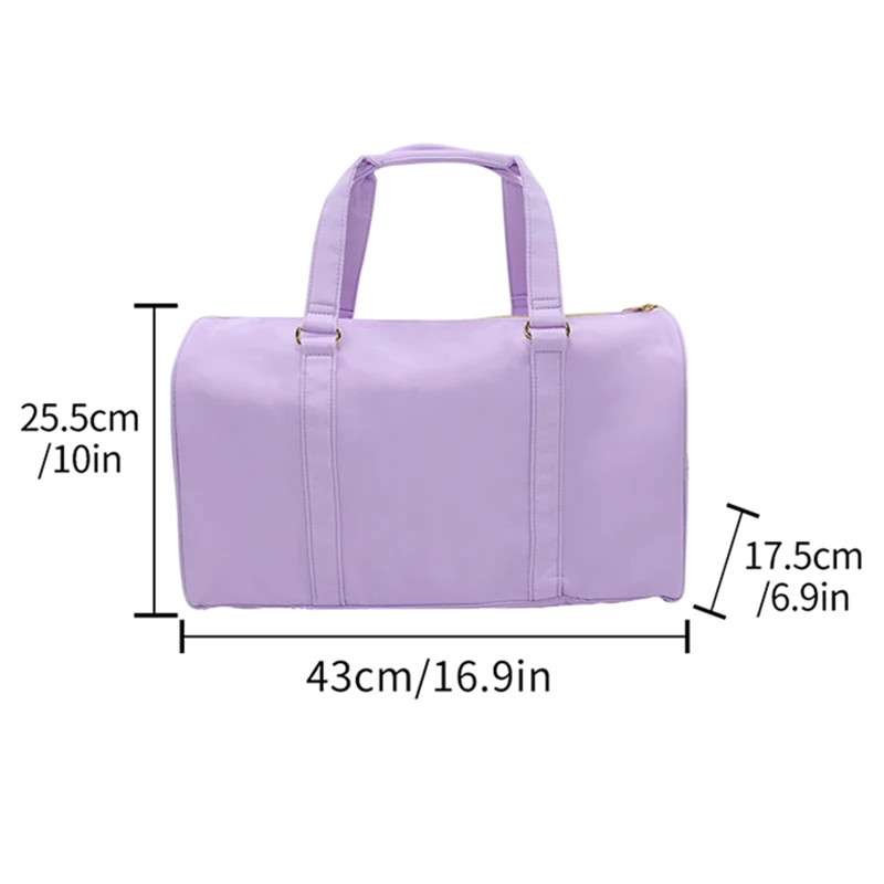 Wholesale pink Nylon Travel Essentials Other Sports Weekender Outdoor Waterproof Travelling Bags for Girl