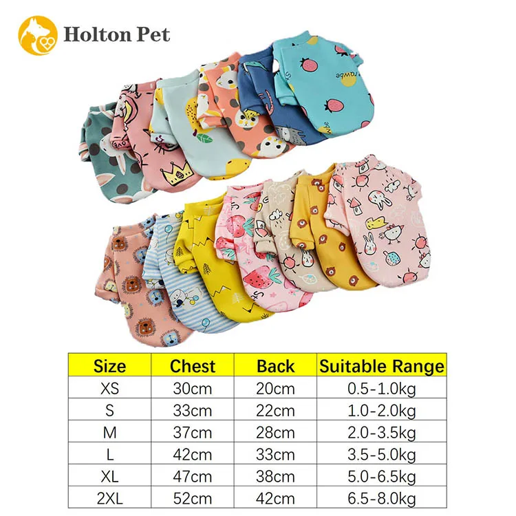 Luxury Designer Winter Warm Fleece Lined Small Big Pet Apparel Wholesale Manufacturer Custom Sweater Vest Cartoon Dog Clothes