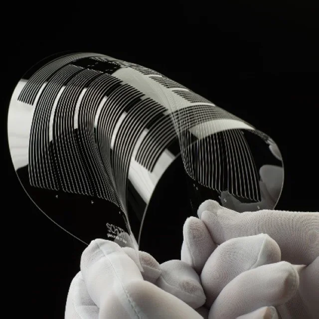GLASS WAFER Custom glass Wafer Silicon  Semiconductor An optical glass square wafer containing alkali metal ions for anodic bonding