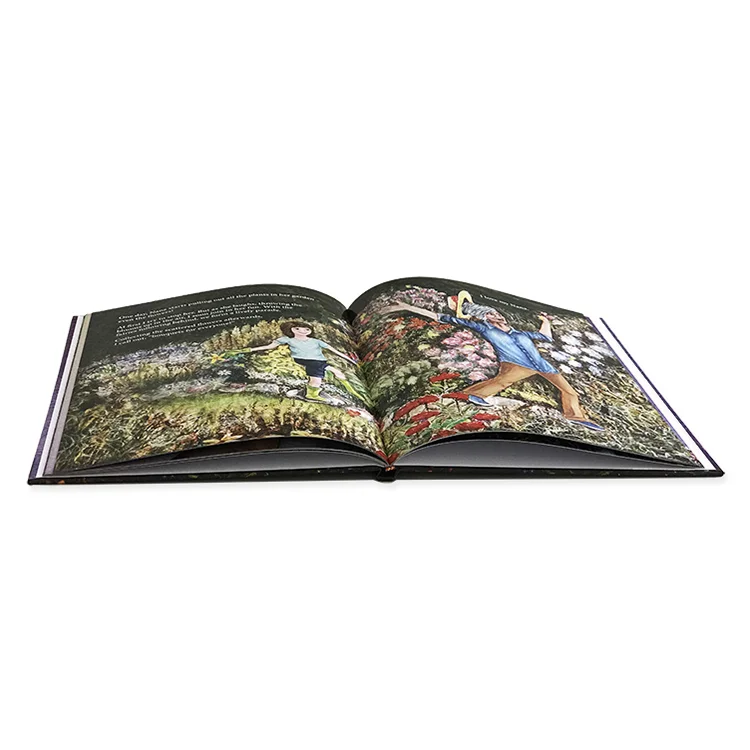 Manufacturer Supplier Book Printer In China Hard Cover  Custom Hard Cover Book Printing Hardcover Book