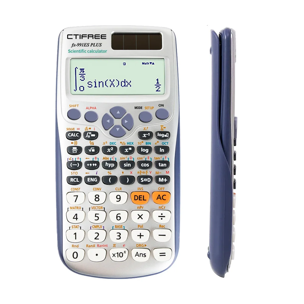 Education School Student Calculators Fx-991ES PLUS Factory Price Scientific Calculator for Calculus Accounting Trigonomet