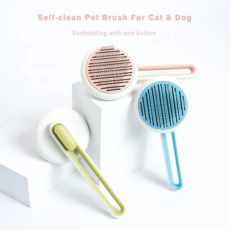 
AIWO Pet brush Remove pet hair deshedding grooming tool cat dog pet brush 