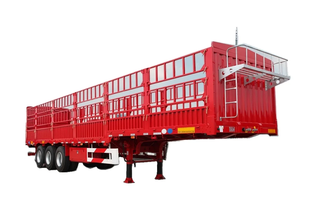 Low price sale: 3-axis 13 m long barn trailer, skeleton barn trailer, electrophoretic paint