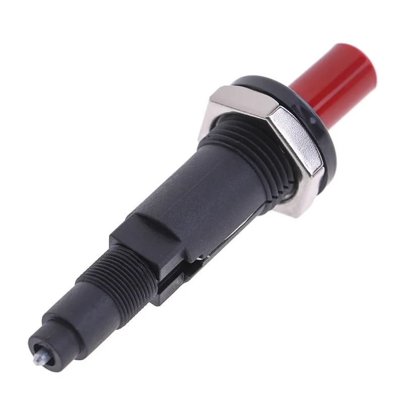 Push-Type Ceramic Piezoelectric Igniter for Car Gas Stove Neutral Thread Ignition Curved Straight Needle Spark Plug Accessory