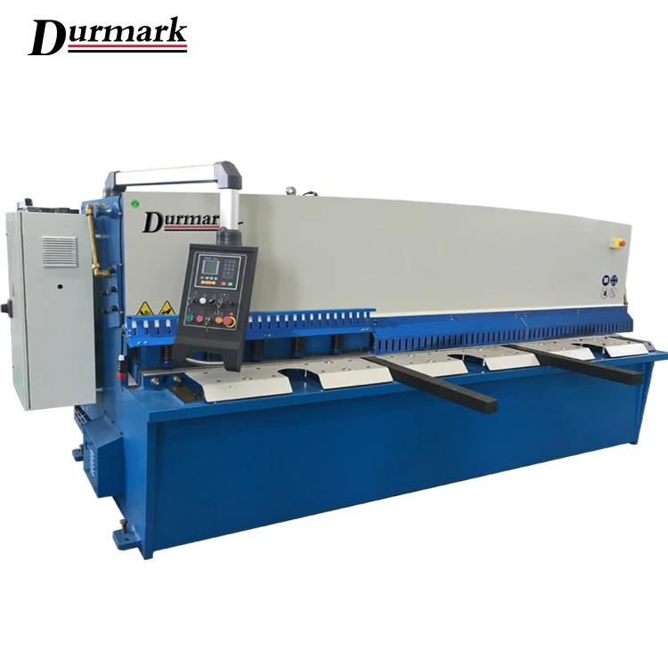 Hydraulic pendulum CNC swing beam sheet metal plate shearing machine 10*2500 sheet cutting machine.