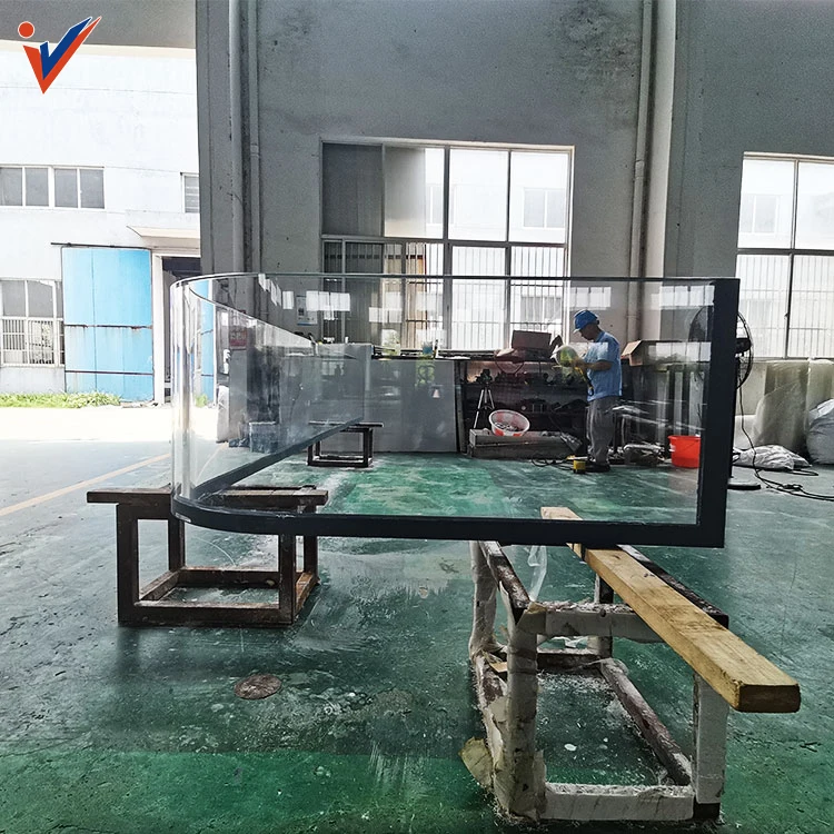 Leyu High Standard Customized Cylindrical Acry Glass Aquariums  Large Cylindrical Aquarium Of Acrylic