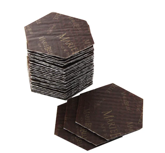 
high quality chocolate paper cushion pad cake baking factory supply directly 