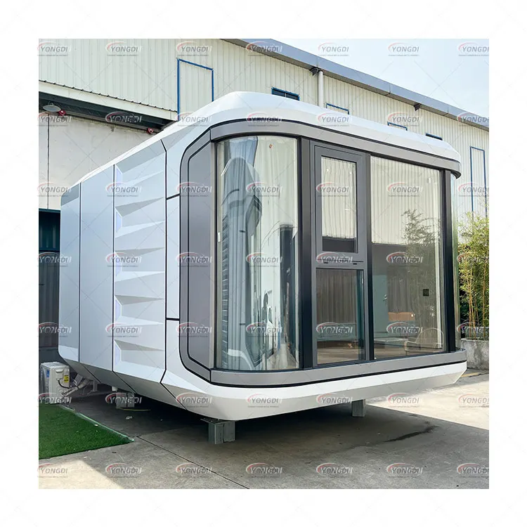 Guangdong Коммерческий готовый e7 сборный 3 спальни капсула контейнерный дом с солнечной панелью