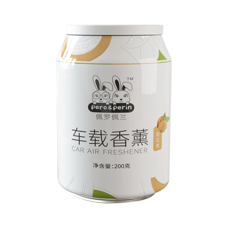 Premium Car Care Deodorant Essential Oil Gel Bottle for Air Freshening