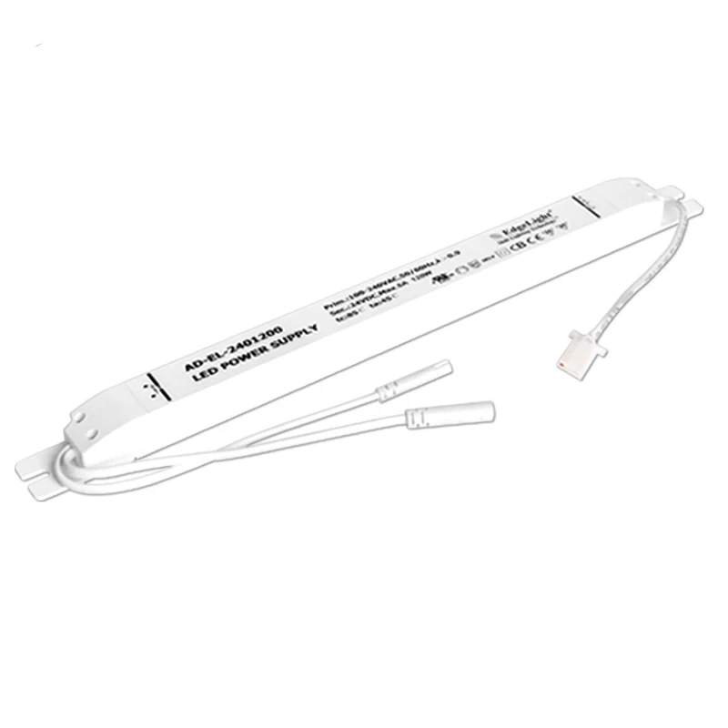 Slim linear dc power supply for light box and led panels CE ROHS ultra thin power supply