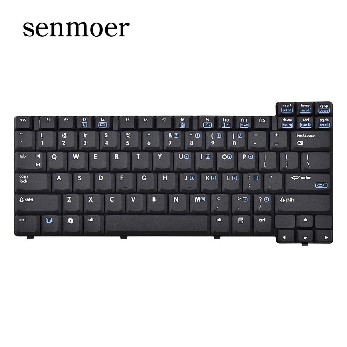 Китайские фабричные новые США раскладка клавиатуры ноутбука для HP Compaq NX7300 NX7400 NX8220 NC8220