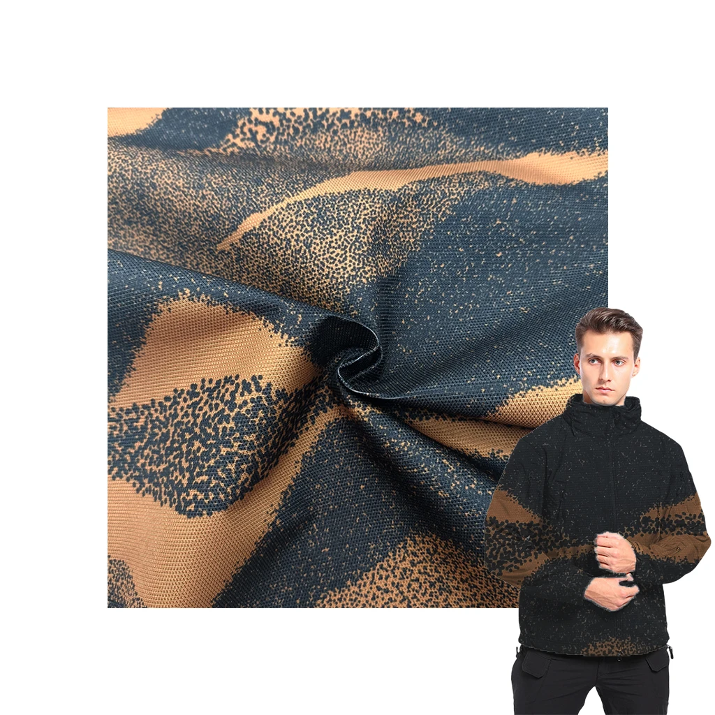 outdoor fabric relax fabric for winter jacket honeycomb polyester pongee fabric