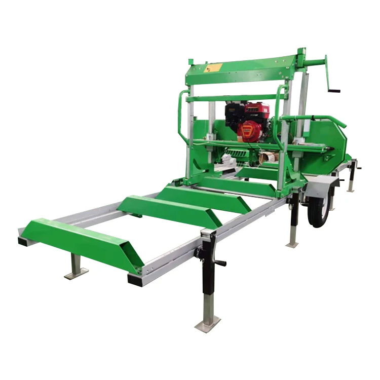 Metal Cutting Band Wood Portable Saw Mill Machine Sawmill Horizontal Wood Bandsaws