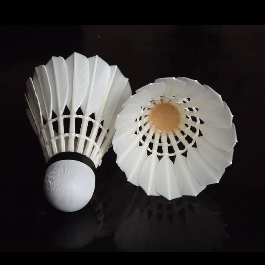 Goose Feather 3 Layer Cork Competitive Price Badminton Shuttlecock RCL