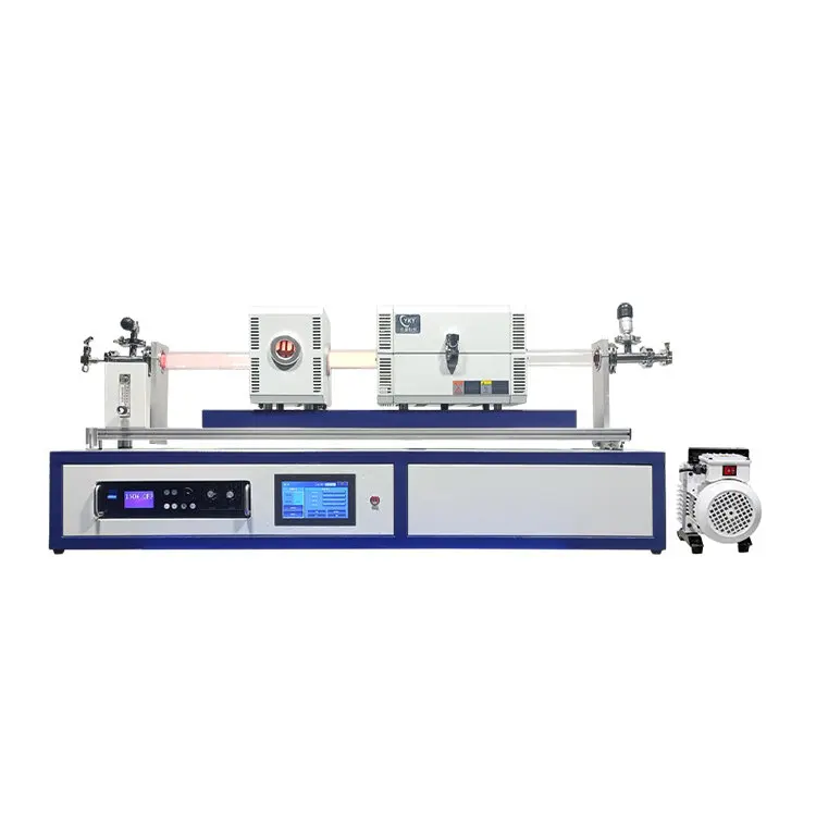 Basic PECVD furnace for deposition of graphene on silicon substrates