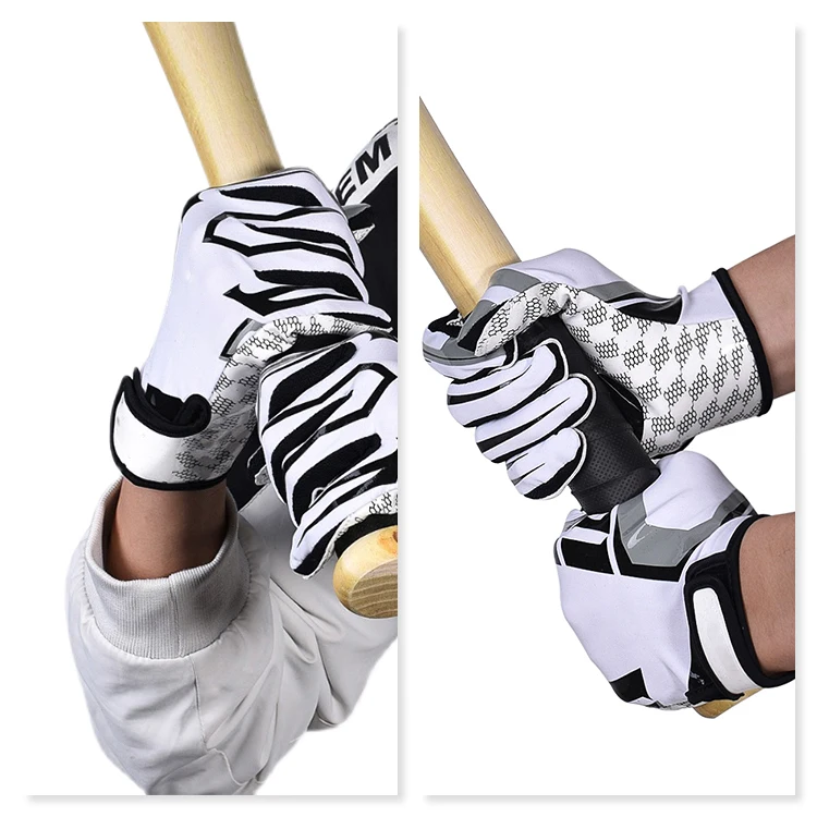 Factory Price Custom Sports Receiver Glove Football Gloves Youth Sublimation American Football Gloves