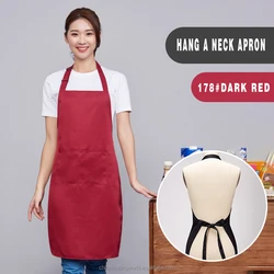 Wholesale Custom Logo Print Cooking Apron for Men Women Kitchen Cooking Baking Cooking Aj Custom LOGO