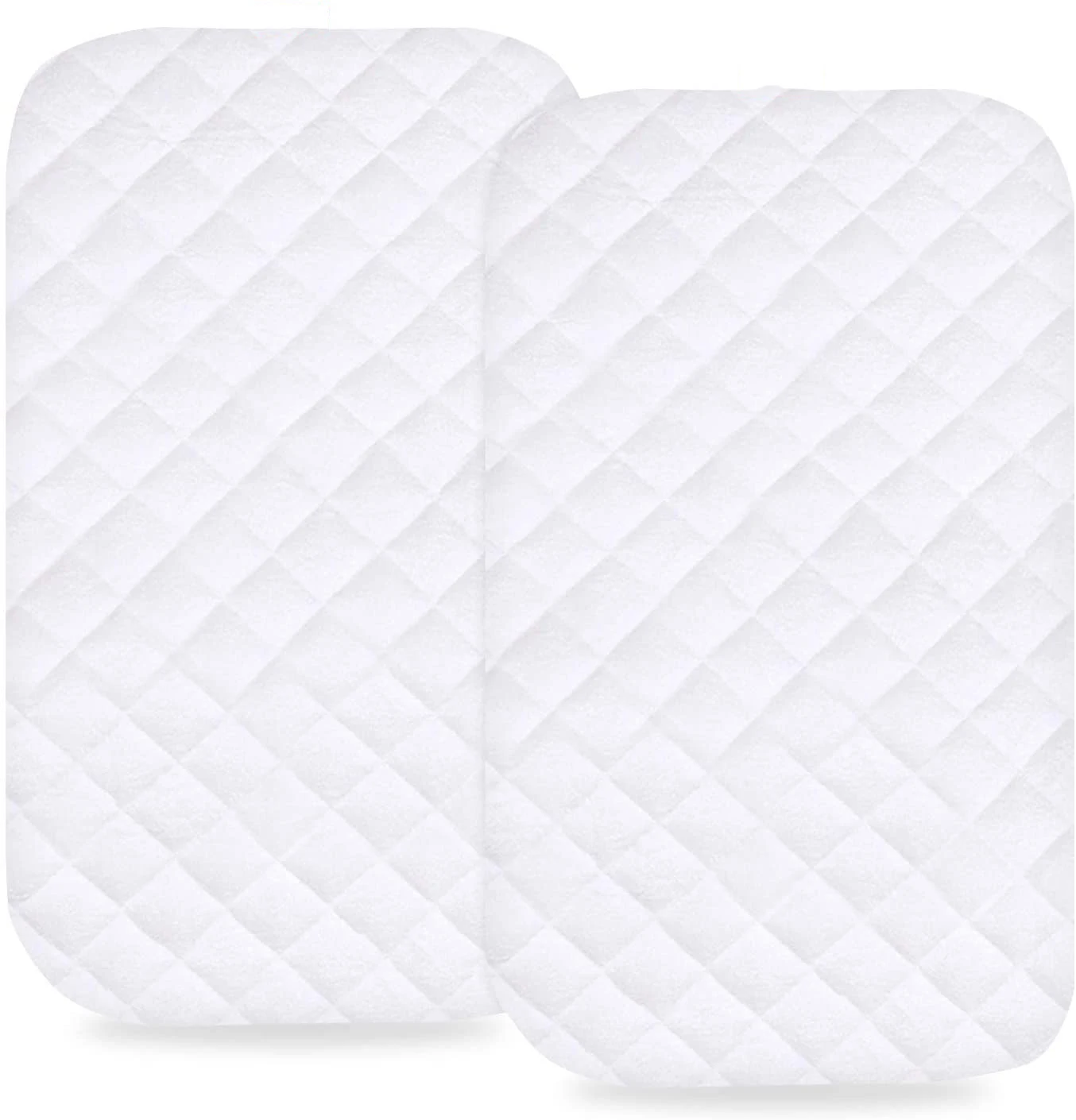 Waterproof Bassinet Ultra Soft Bamboo Mattress Pad Cover Protector