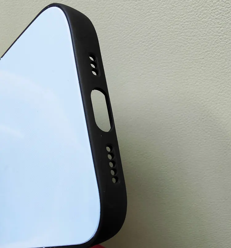 UV Printing Phone Case Soft TPU and hard PC Blank White for Custom printing