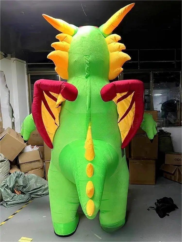 Giant Dragon inflatable Dragon mascot costume  cosplay party carnival adult dress kid birthday advertising dancing wedding