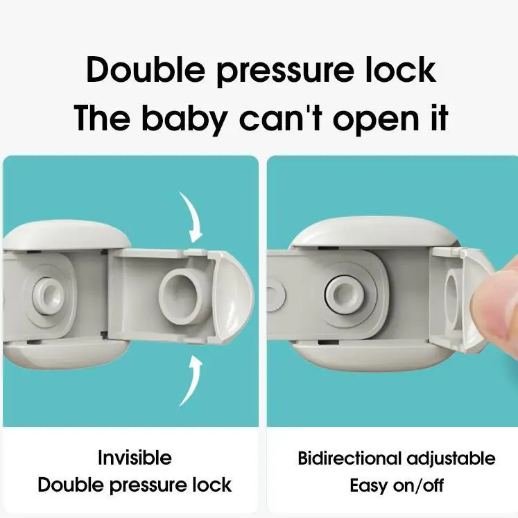 Security Protection Locks Home Baby Safety Multifunction Drawer Lock Child Protect Toilet Refrigerator Lock Door Buckle