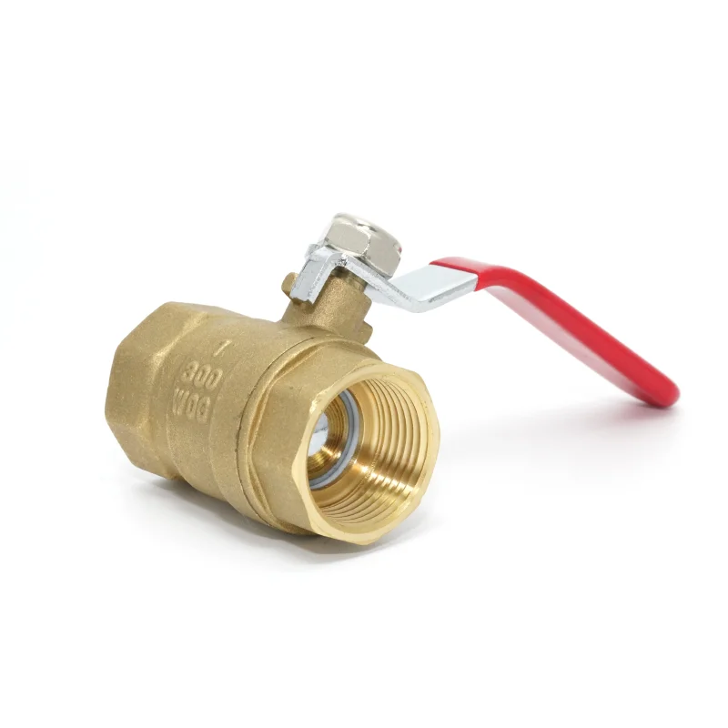 Cheap Price Factory Made Long Handle Water Oil Gas Threaded Connect Brass Forging Ball Valve