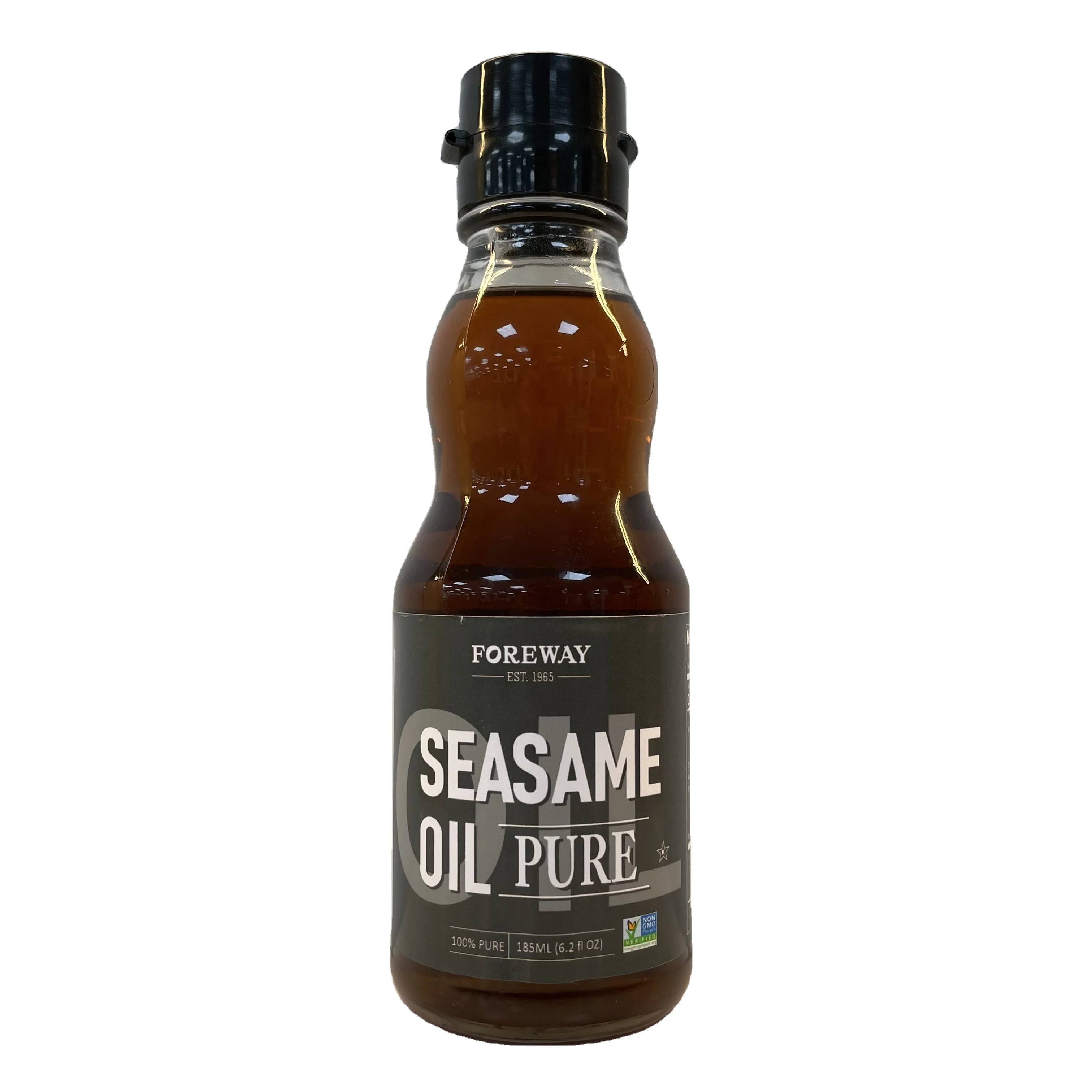 
FOREWAY 185ml ISO Certified wholesale Pure Sesame Seed Oil for supermarket retail Amazon in wholesale price 