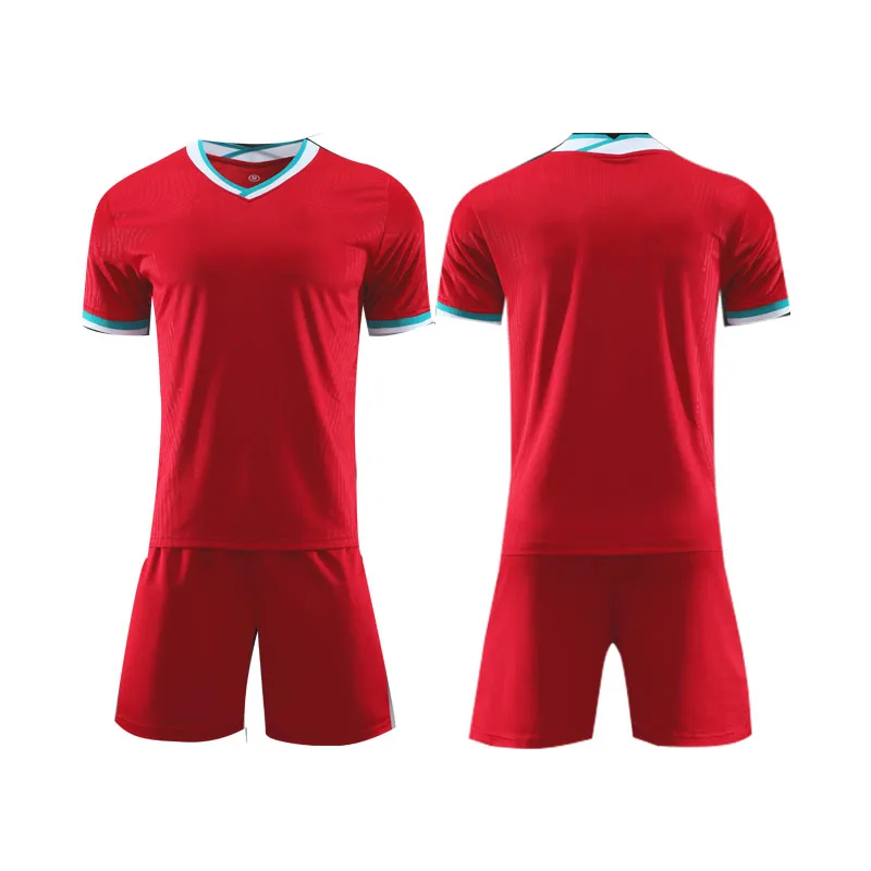 Custom LOGO men football full kits soccer jersey set football jersey shirts soccer uniforms soccer wear for teams
