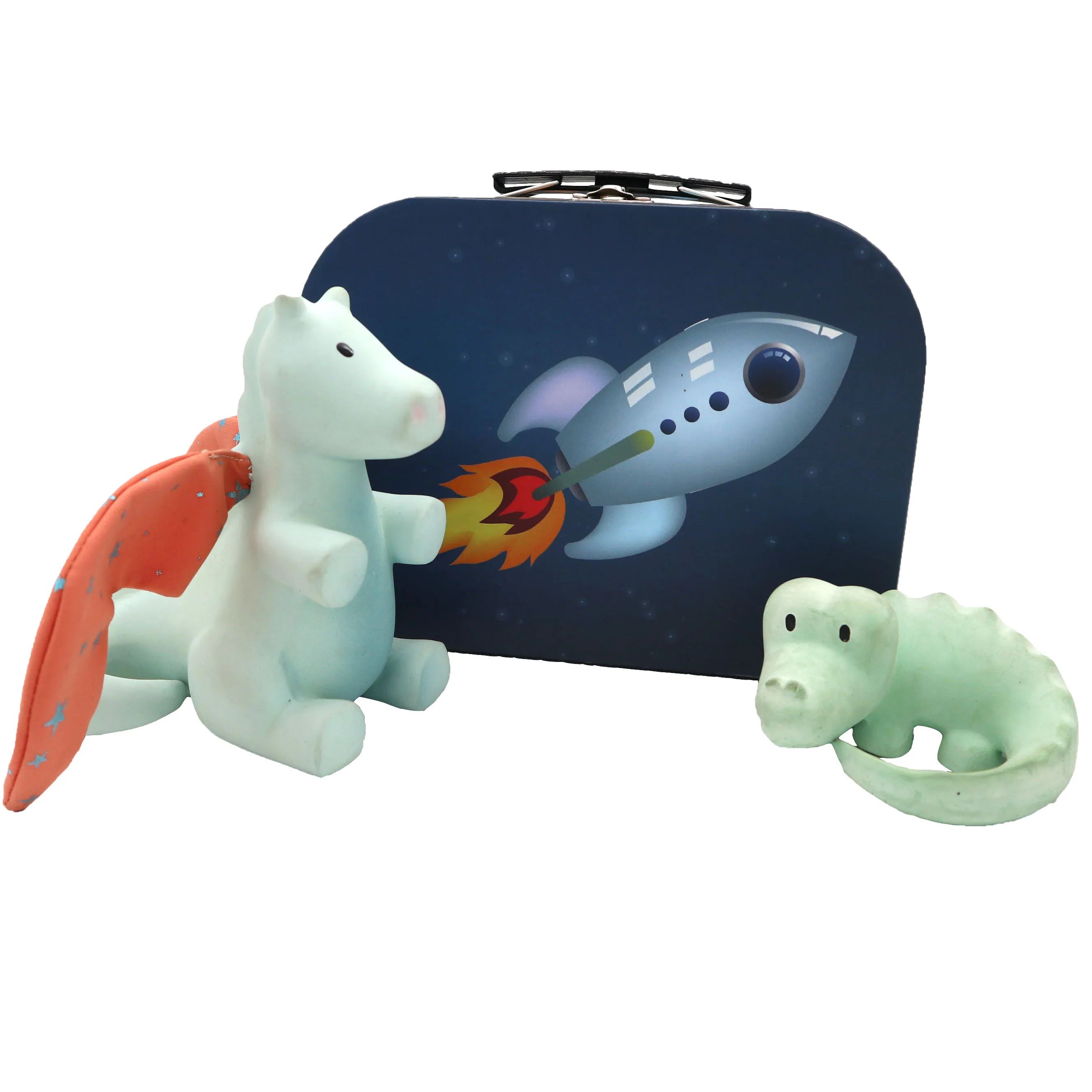 Cardboard Luggage Doll Suitcase Baby Gift Clothes Apparel Paper Box