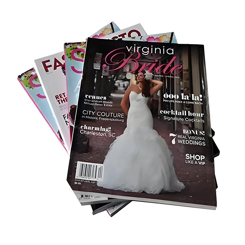 Wholesale Custom Print Soft Cover English Journal Paperback Book Magazine Printing