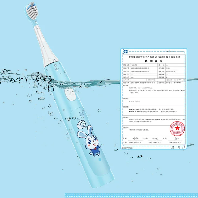 Детская зубная щетка с ручкой