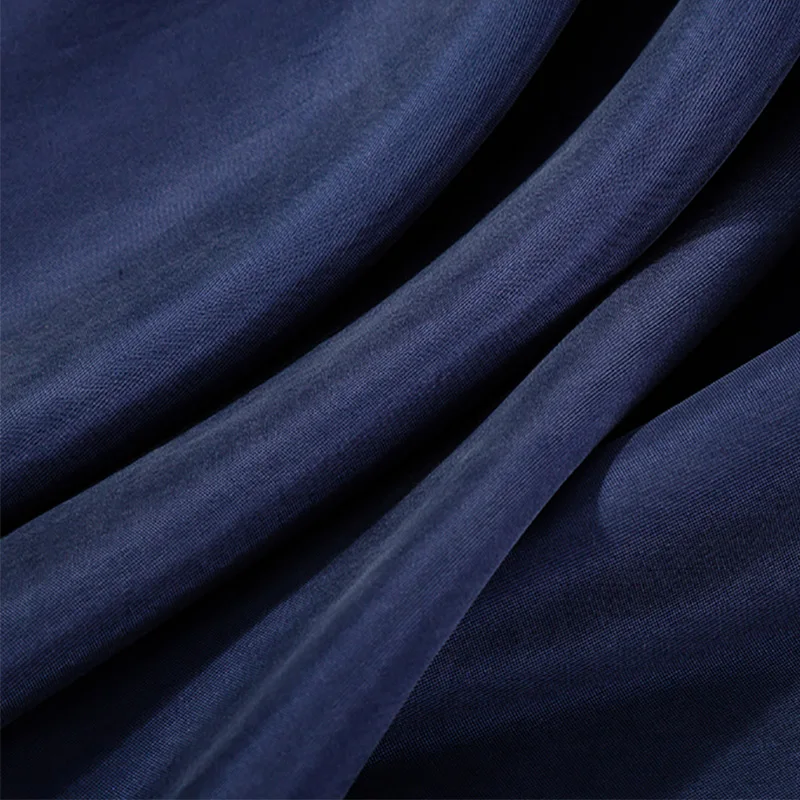 Woven Plain Dyed Twill Cupro Viscose Fabric for Shirt