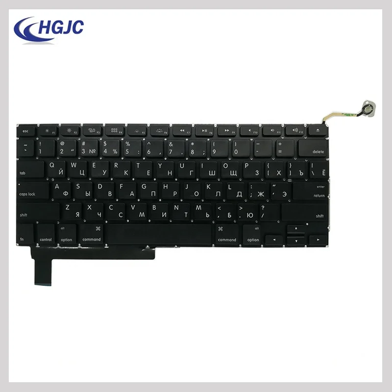 
Original new laptop Russian Keyboard for Macbook Pro 15' A1286 Ru keyboard compatible 2009-2012 year 
