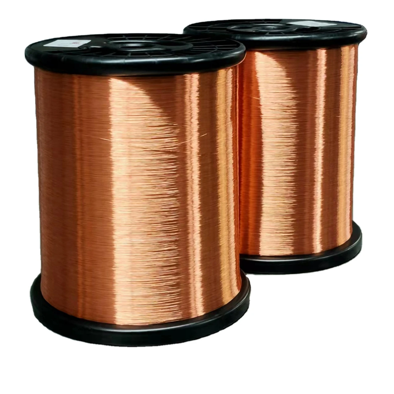 Factory direct sale enamelled copper wire 0.09mm AWG 39 155 solderable polyester(imide) wire