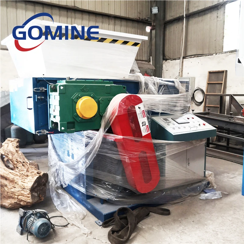 Hard Plastic Shredder Machine / Single Shaft Shredder Recycling /Plastic Waste Crushing Machine