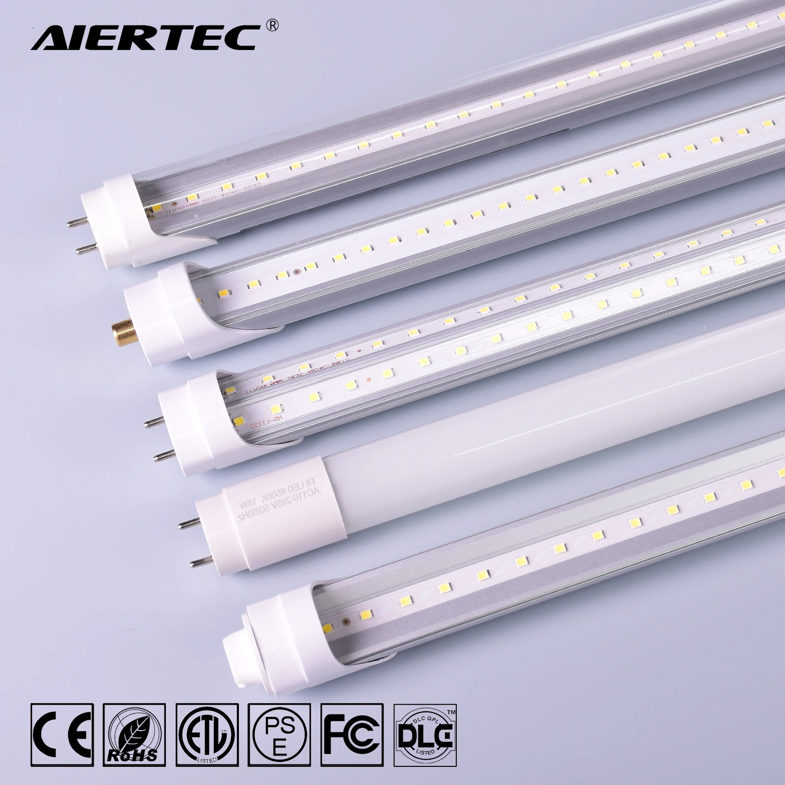 Высокое качество Заводская цена OEM/ODM 3000K-6500K 18W 2FT 3FT 4FT алюминий ПК и стекло G13 T8 Светодиодная трубка 8FT FA8 R17D Светодиодная лампа