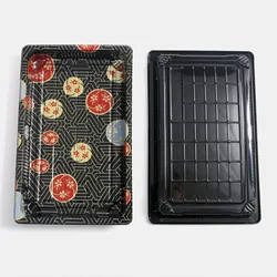 Disposable Japanese Sushi Boat Plastic Food Container Sushi Container