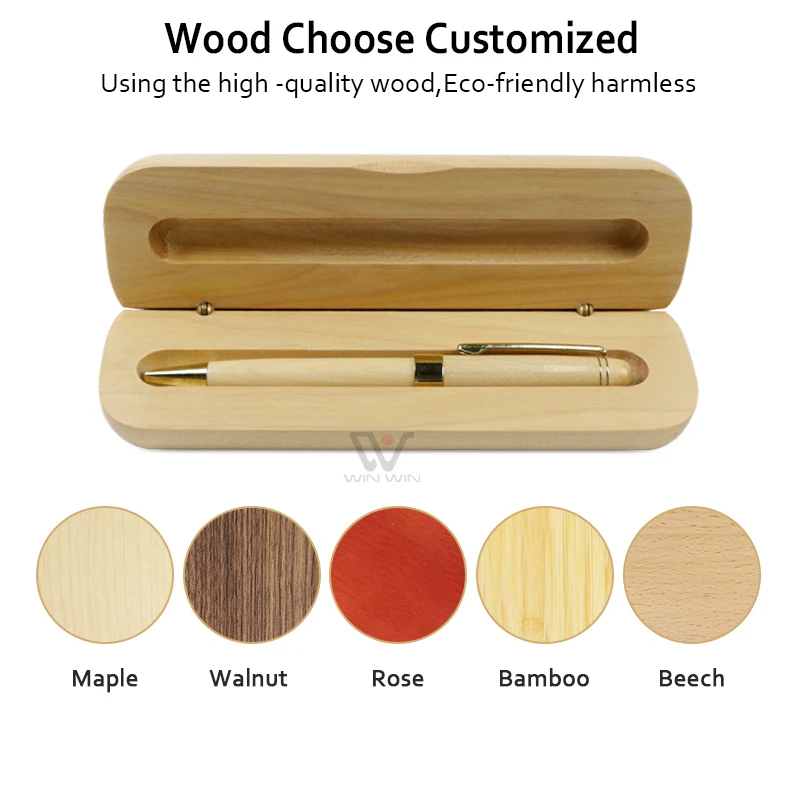 Bamboo Ballpoint Pen Refillable Hot Selling Promotional Pen Wood Pen
