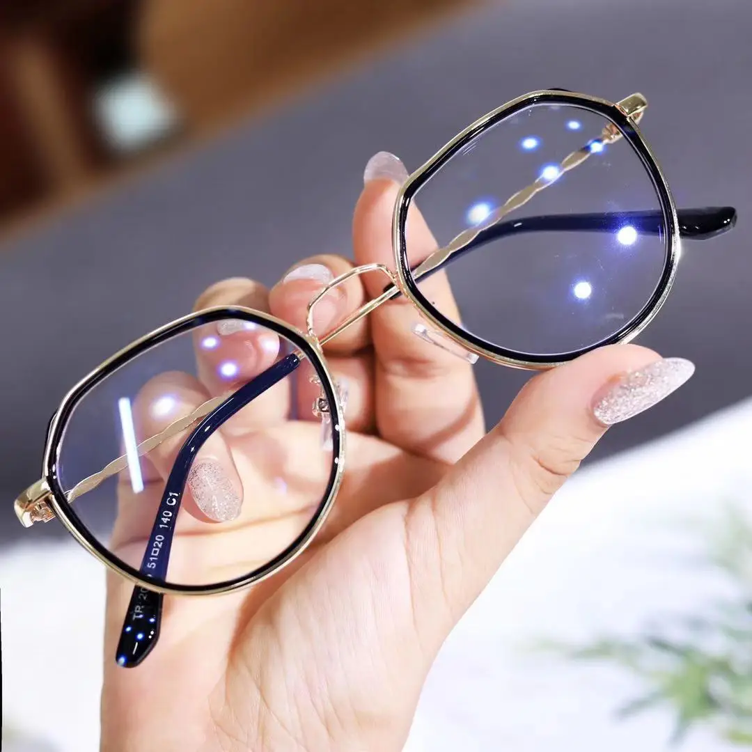 Китайский поставщик Shopee онлайн Модные Очки Anti Blue Light оптические оправы очки для