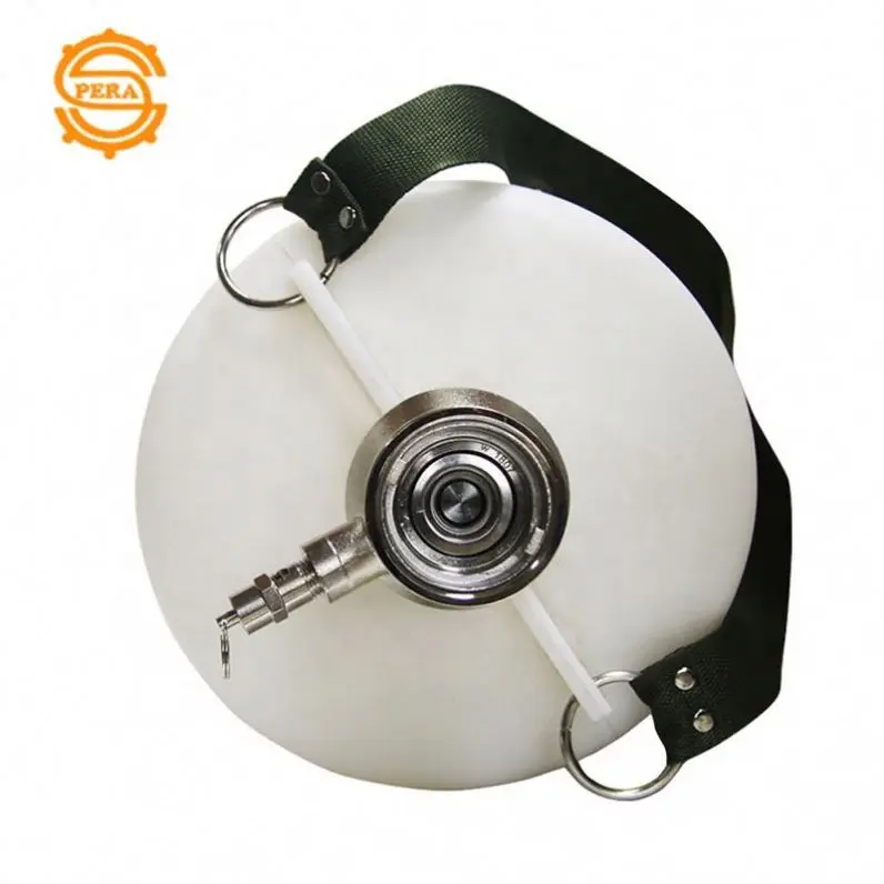 Белый пластиковый чистящий бочонок Pera 10L S-Type для пивоваренной системы с новым пивным бочонком